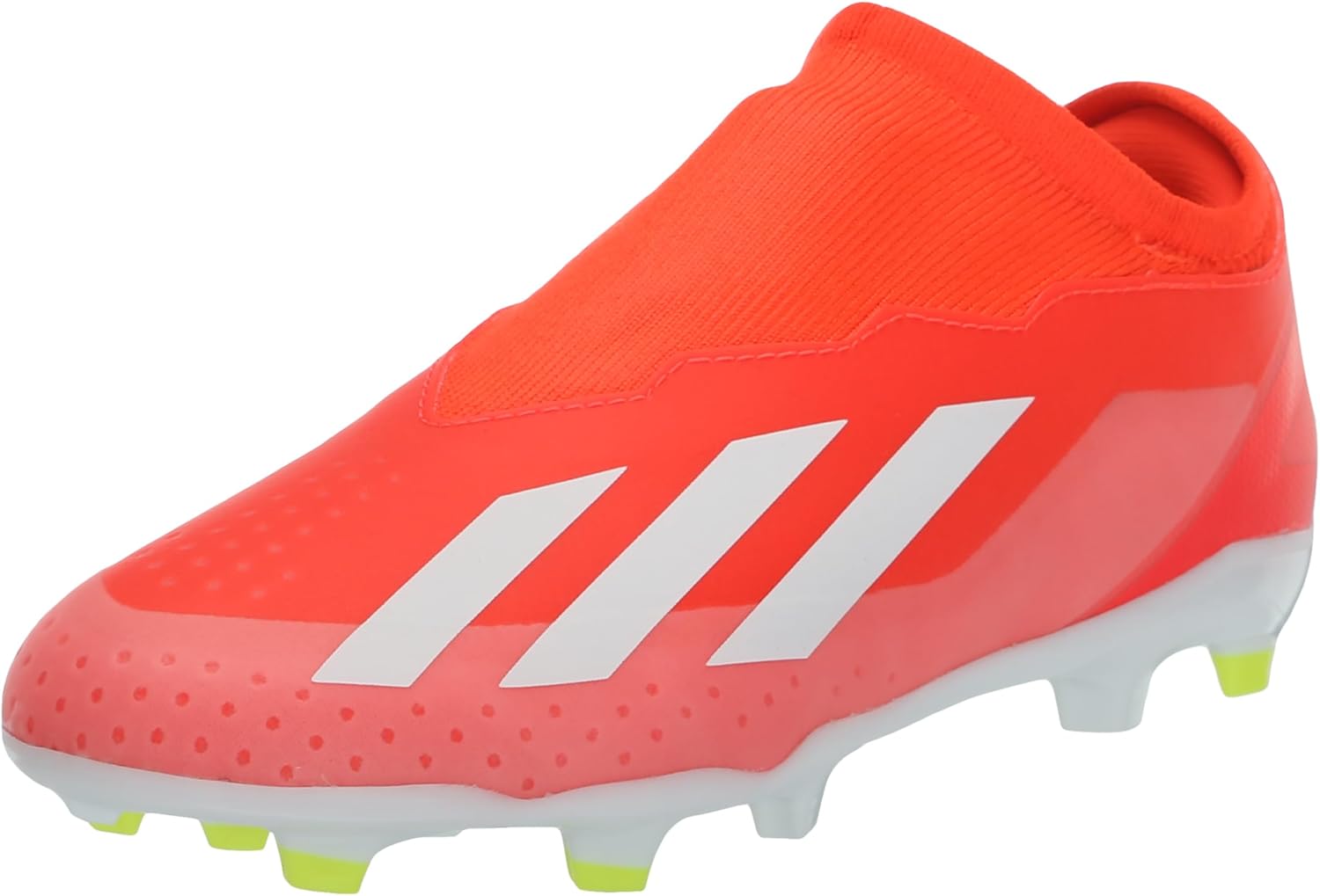 Кроссовки adidas для детей и подростков X Crazyfast League без шнурков для игры на искусственном газоне, белый/красный/желтый
Кроссовки adidas для детей и подростков X Crazyfast League без шнурков для игры на искусственном газоне, белый/красный/желтый