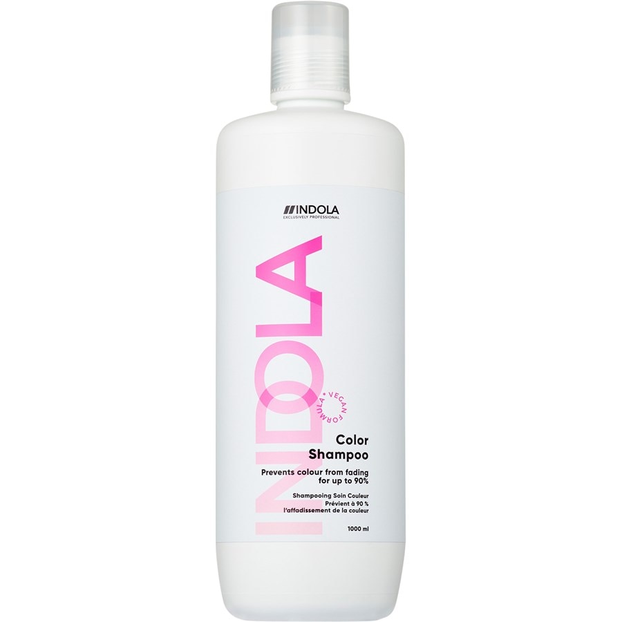 Шампунь color shampoo Indola, объем 1.000 мл
Шампунь color shampoo Indola, объем 1.000 мл