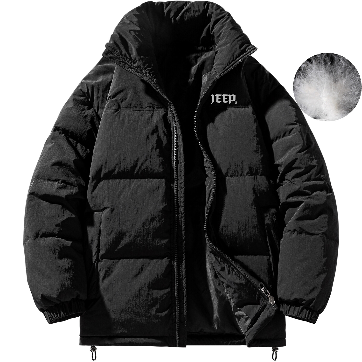 Пуховик унисекс Jeep, оранжевый
Пуховик унисекс Jeep, оранжевый