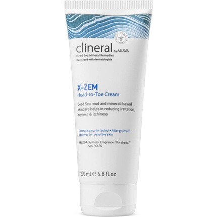Clineral X-ZEM Крем для тела от головы до ног 200 мл Ahava
Clineral X-ZEM Крем для тела от головы до ног 200 мл Ahava