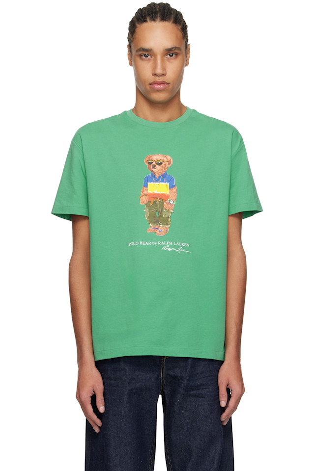 Классическая футболка Polo Bear Polo Ralph Lauren, зеленый
Классическая футболка Polo Bear Polo Ralph Lauren, зеленый