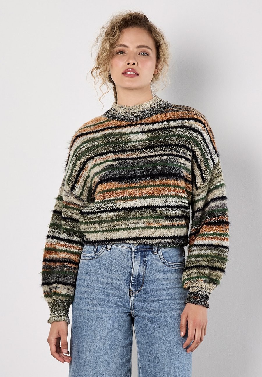Джемпер Apricot SPACE DYE STRIPE FLUFFY, Green
Джемпер Apricot SPACE DYE STRIPE FLUFFY, Green