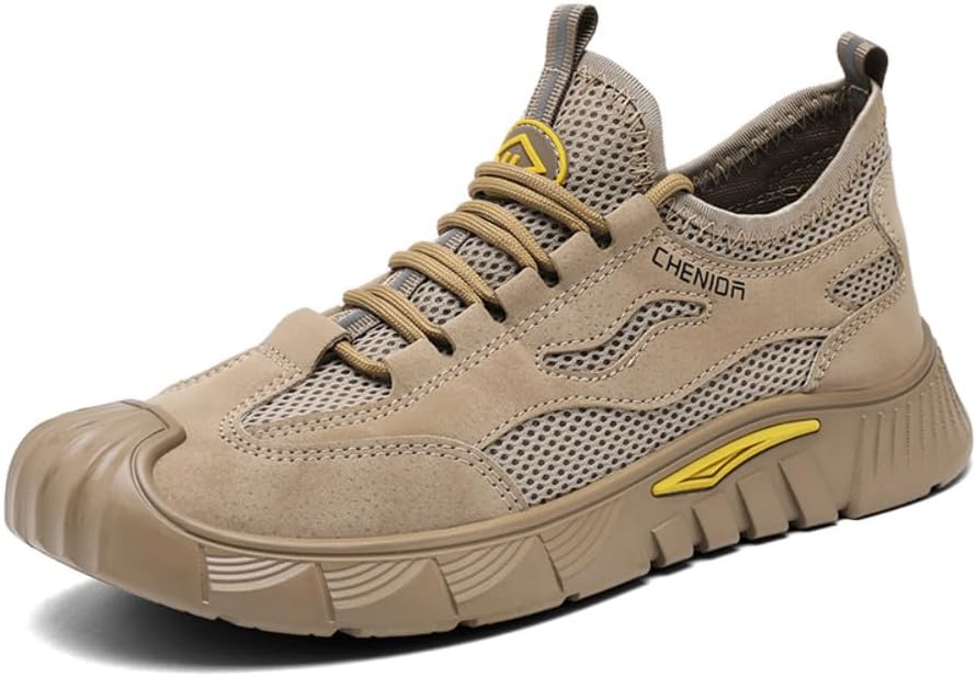 Мужские спортивные кроссовки с шнуровкой и низким верхом, закрытые повседневные удобные кроссовки из дышащей сетки, модные кроссовки для повседневной носки Qacksv, коричневый
Мужские спортивные кроссовки с шнуровкой и низким верхом, закрытые повседневные удобные кроссовки из дышащей сетки, модные кроссовки для повседневной носки Qacksv, коричневый