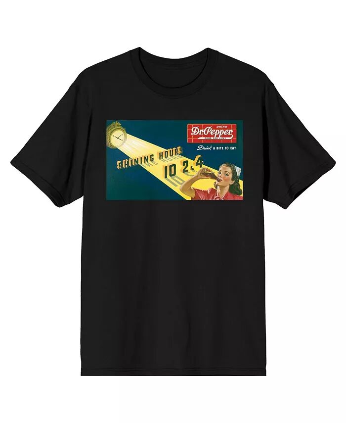 Черная футболка Dr Pepper Shining Hours Vintage Ad для мужчин - 3XL Yoo-hoo, черный
Черная футболка Dr Pepper Shining Hours Vintage Ad для мужчин - 3XL Yoo-hoo, черный