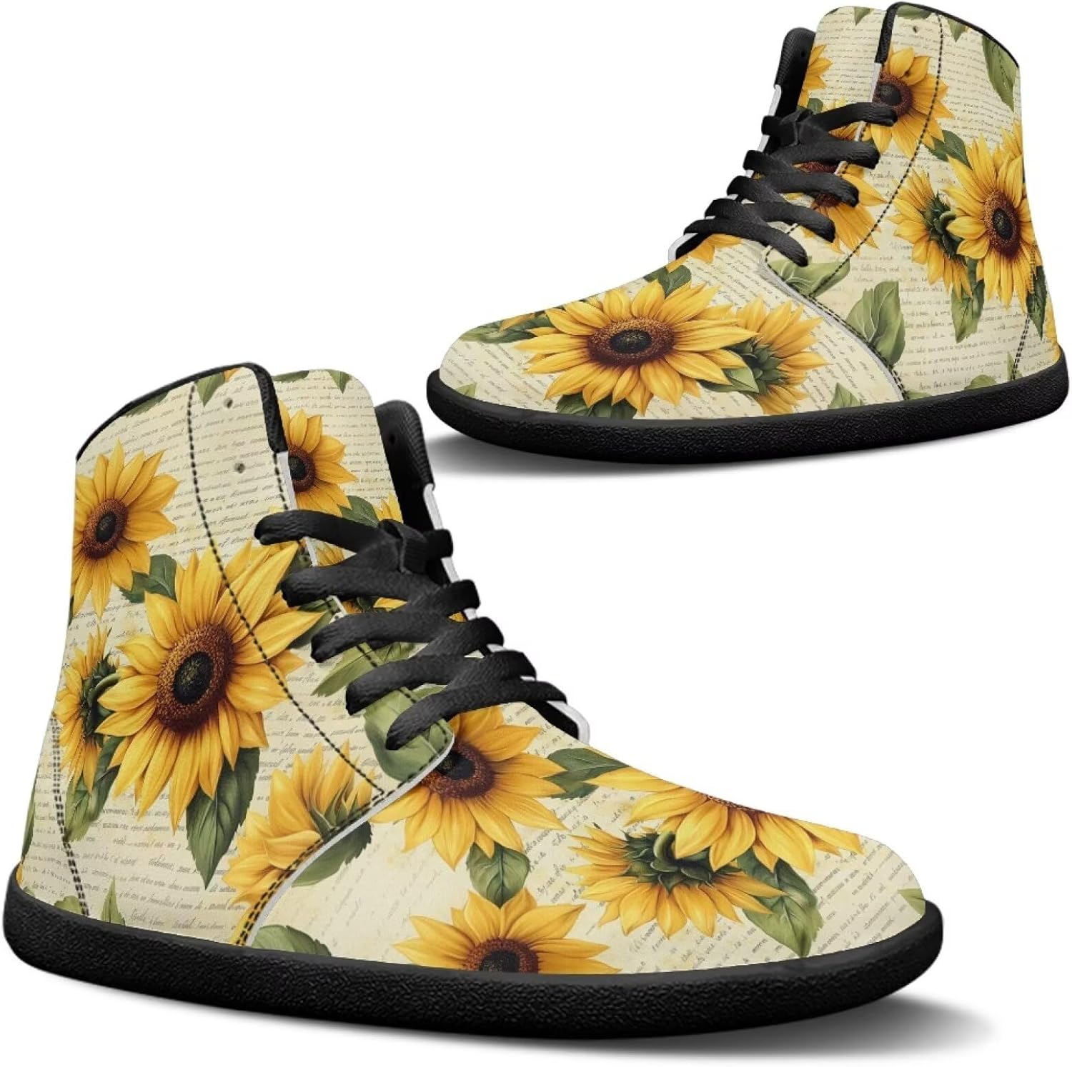 Женские и мужские высокие кроссовки без подошвы, с шнуровкой, из ПУ-кожи, водонепроницаемые, противоскользящие и повседневные Goronwyfloyd, Retro Sunflowers
Женские и мужские высокие кроссовки без подошвы, с шнуровкой, из ПУ-кожи, водонепроницаемые, противоскользящие и повседневные Goronwyfloyd, Retro Sunflowers