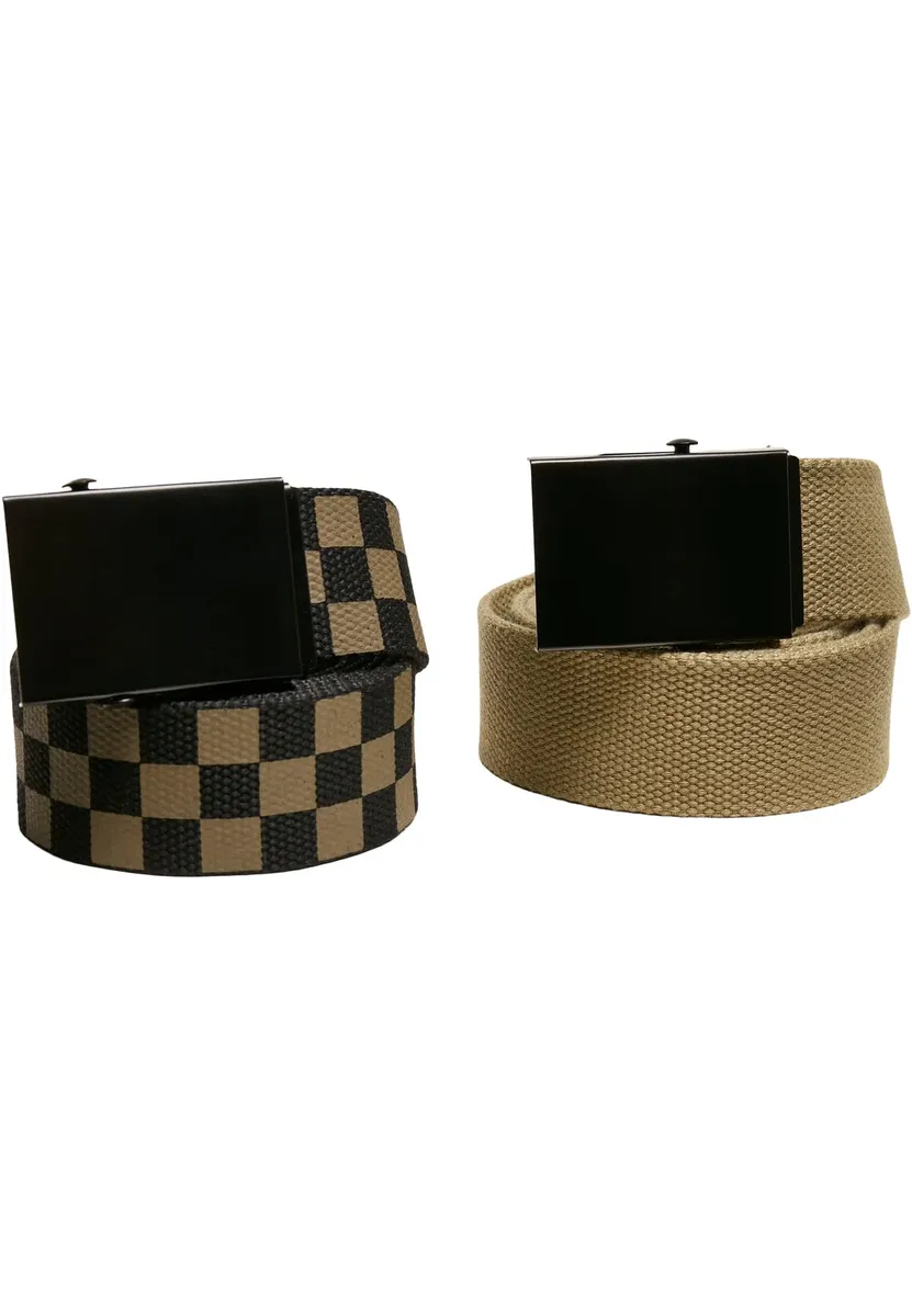 Набедренный ремень URBAN CLASSICS " Urban Classics Unisex Check And Solid Canvas Belt Belt, 2 шт.", черный
Набедренный ремень URBAN CLASSICS " Urban Classics Unisex Check And Solid Canvas Belt Belt, 2 шт.", черный