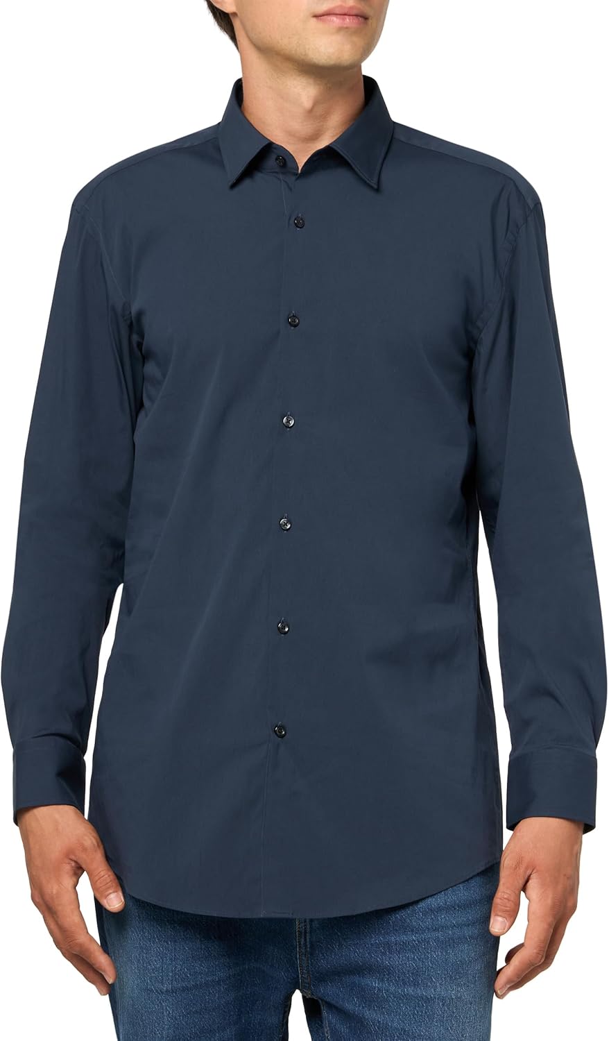 HUGO Мужская Slim Fit, Navy Shadow
HUGO Мужская Slim Fit, Navy Shadow