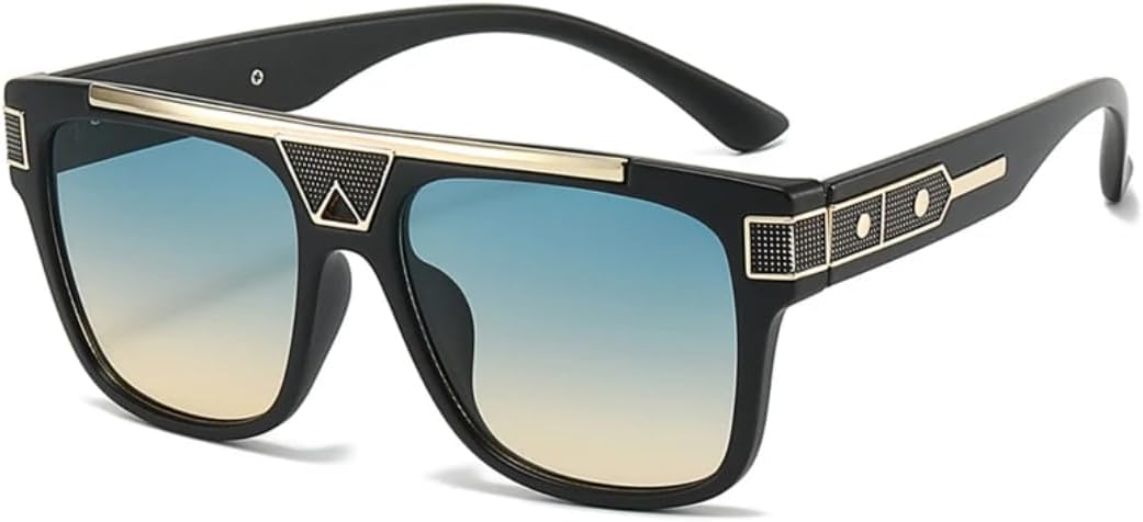 Роскошные солнцезащитные очки в крупной оправе, винтажные, с заклепками, зеркальные, для мужчин и женщин, из сплава, для активного отдыха, с защитой от УФ-излучения UV400 VFDHN, Green Yellow
Роскошные солнцезащитные очки в крупной оправе, винтажные, с заклепками, зеркальные, для мужчин и женщин, из сплава, для активного отдыха, с защитой от УФ-излучения UV400 VFDHN, Green Yellow