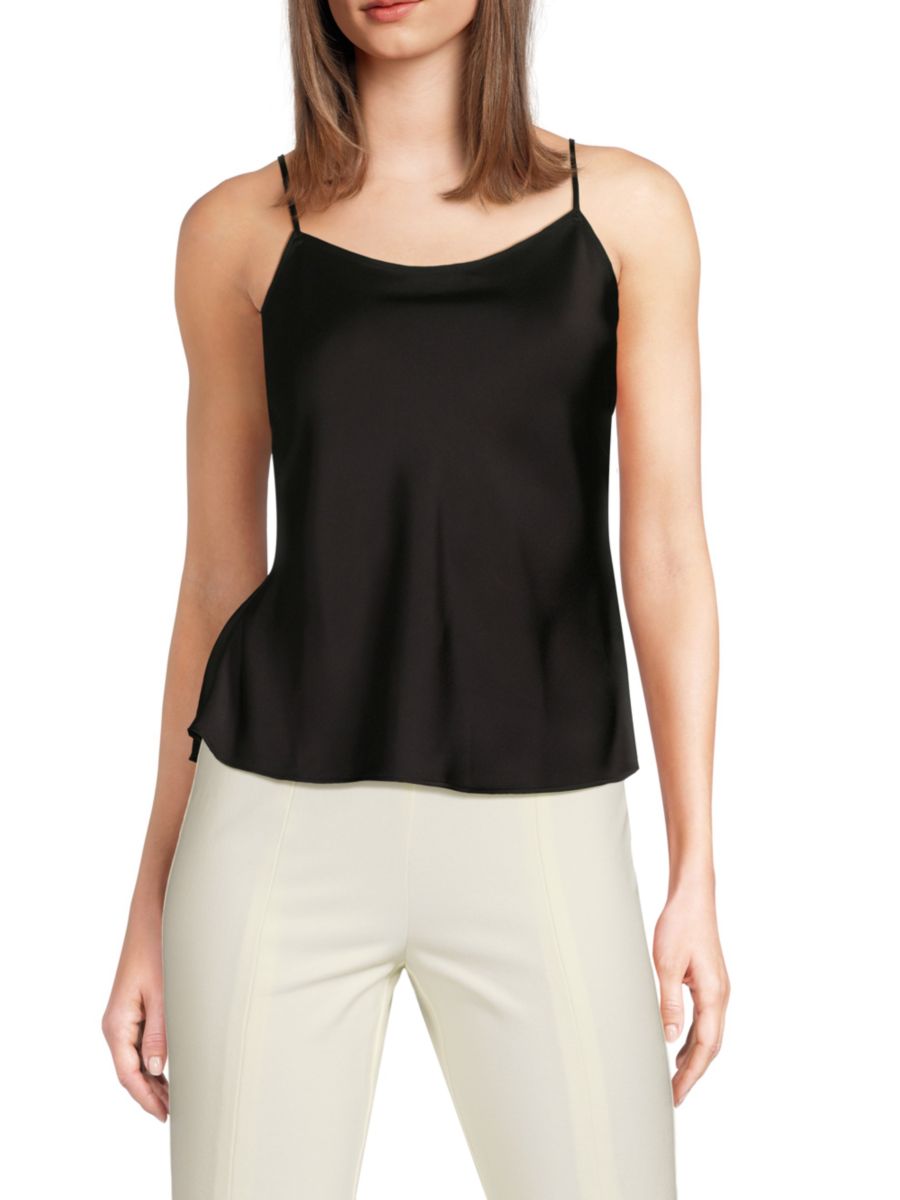 Сатиновый топ-комбинация Becca Derek Lam 10 Crosby, черный
Сатиновый топ-комбинация Becca Derek Lam 10 Crosby, черный