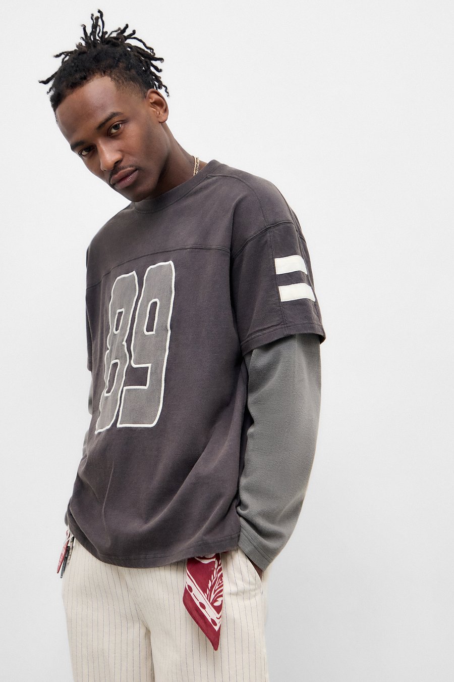 Топ BDG Urban Outfitters MOTORBIKE DOUBLE LAYER TEE, Grey
Топ BDG Urban Outfitters MOTORBIKE DOUBLE LAYER TEE, Grey