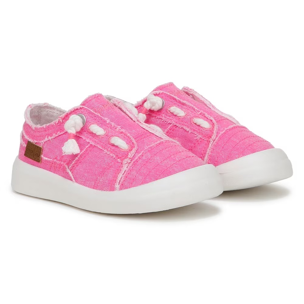 Детские кроссовки-слипоны на пляж Blowfish Malibu, hot pink twill fabric 
Детские кроссовки-слипоны на пляж Blowfish Malibu, hot pink twill fabric