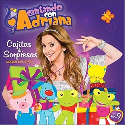 CD диск Adriana: Cajitas de Sorpresas Vol. 9
CD диск Adriana: Cajitas de Sorpresas Vol. 9