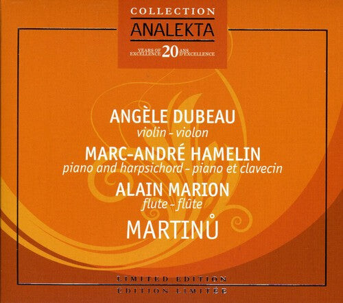 CD диск Martinu / Dubreau / Marion / Hamelin: Chamber Music
CD диск Martinu / Dubreau / Marion / Hamelin: Chamber Music