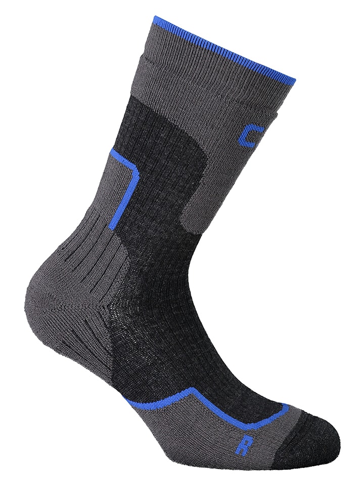 CMP Трекинговые носки синего/серого/черного цвета
CMP Трекинговые носки синего/серого/черного цвета