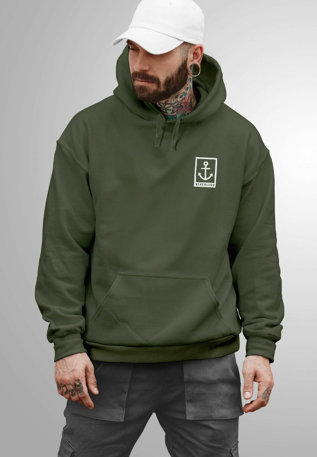Толстовка с капюшоном ANKER LOGO MARITIM PRINT AUFDRUCK MOTIV FASHION STREETSTYLE Neverless, оливковый
Толстовка с капюшоном ANKER LOGO MARITIM PRINT AUFDRUCK MOTIV FASHION STREETSTYLE Neverless, оливковый