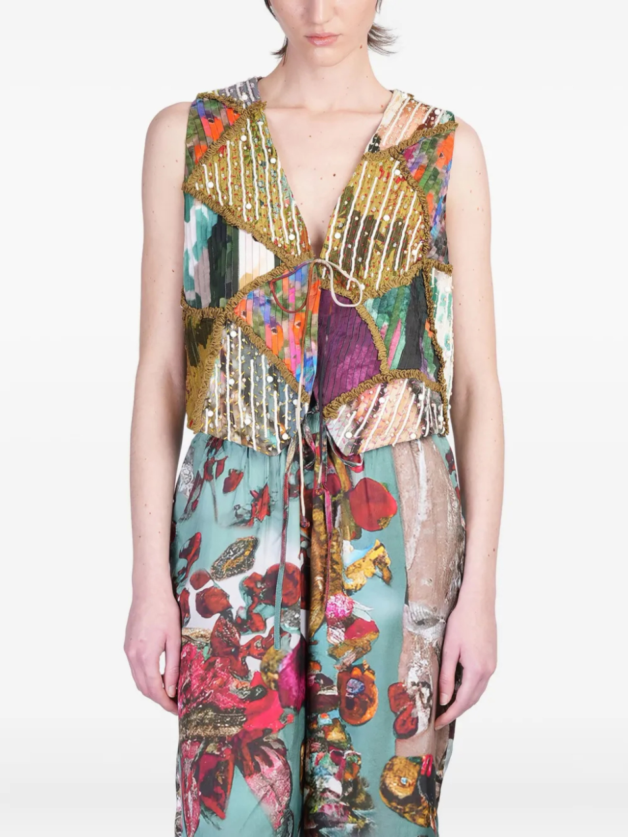 Шелковый жилет YAVI, нейтральный
Шелковый жилет YAVI, нейтральный