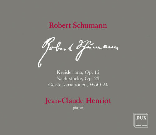 CD диск Schumann / Henriot: Kreisleriana 16
CD диск Schumann / Henriot: Kreisleriana 16