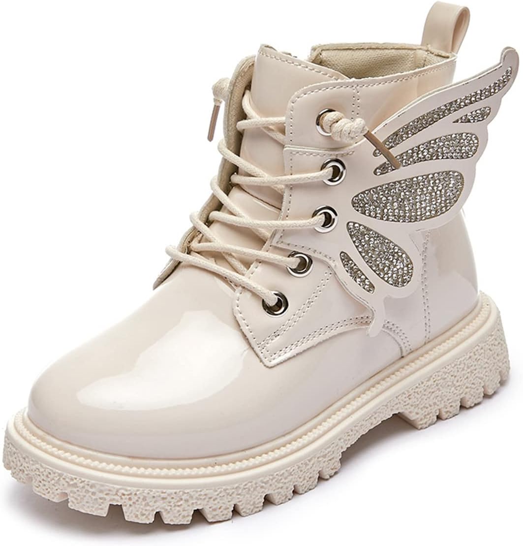 Детские модные кожаные ботильоны на шнуровке с бабочками по бокам и молнией, теплые короткие зимние водонепроницаемые ботинки для девочек до середины голени TangDao, Beige
Детские модные кожаные ботильоны на шнуровке с бабочками по бокам и молнией, теплые короткие зимние водонепроницаемые ботинки для девочек до середины голени TangDao, Beige