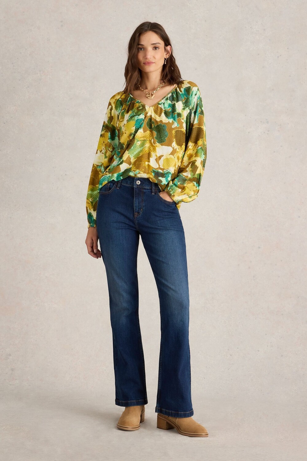 Джинсы Harriet bootcut White Stuff, синий
Джинсы Harriet bootcut White Stuff, синий