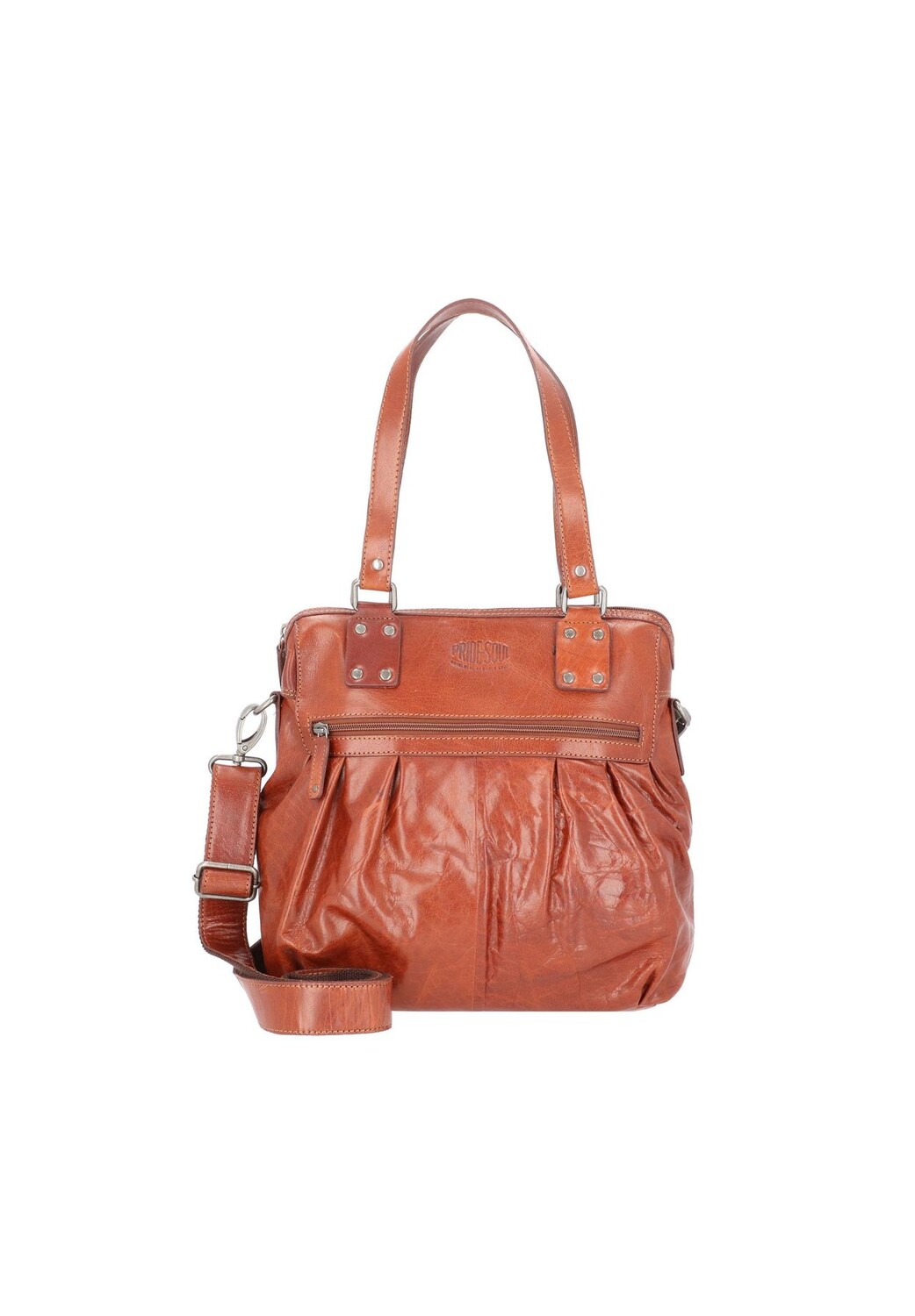 Кожаная сумка через плечо 34 см PRIDE AND SOUL, цвет Cognac
Кожаная сумка через плечо 34 см PRIDE AND SOUL, цвет Cognac