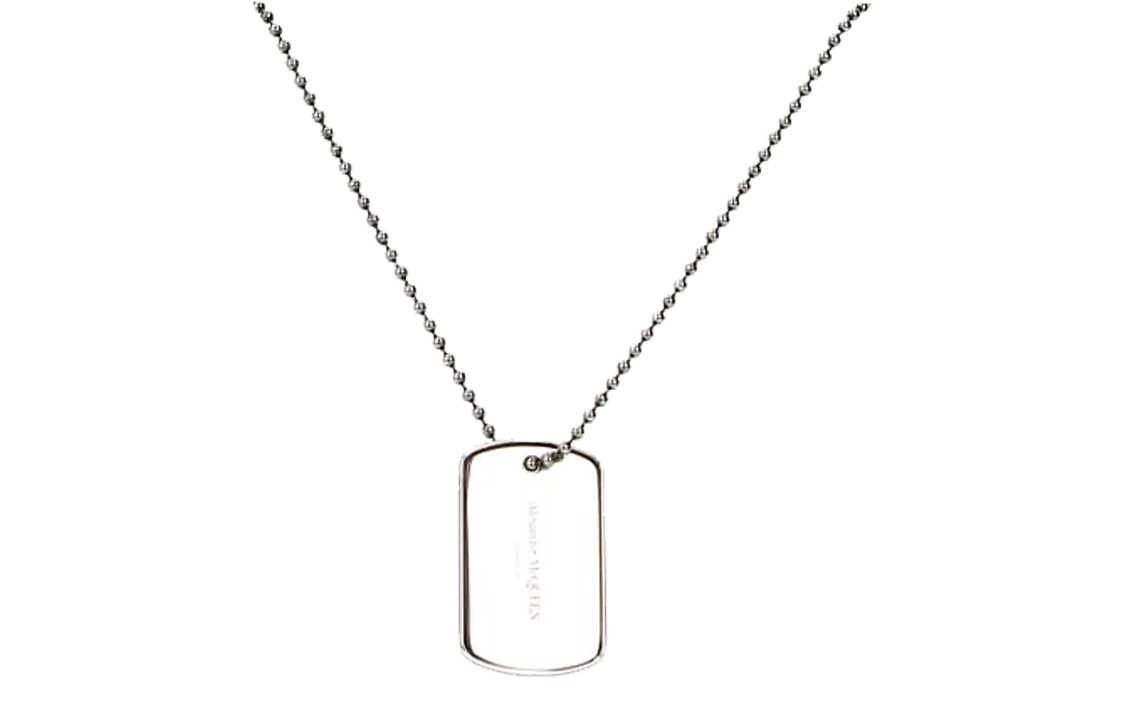 Alexander Mcqueen Серебряное колье унисекс
Alexander Mcqueen Серебряное колье унисекс