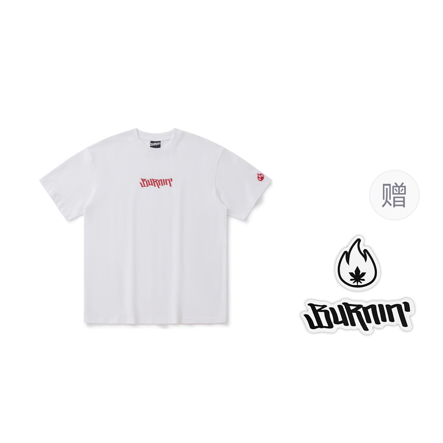 BURNIN Футболка унисекс, Черный
BURNIN Футболка унисекс, Черный