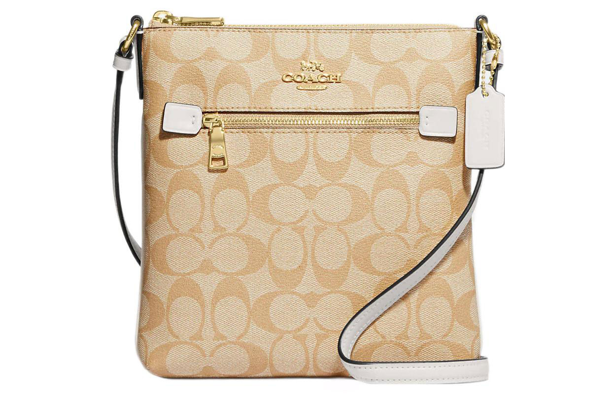 COACH Рюкзак из прорезиненной ткани с гладкой кожей
COACH Рюкзак из прорезиненной ткани с гладкой кожей