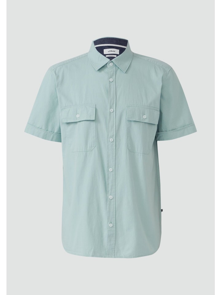 Рубашка цвета 6092_морской зеленый s.Oliver
Рубашка цвета 6092_морской зеленый s.Oliver