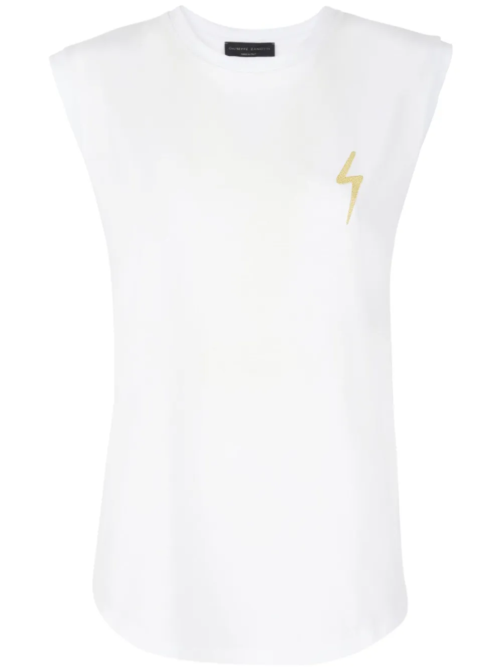 Топ с вышитым логотипом Giuseppe Zanotti, белый
Топ с вышитым логотипом Giuseppe Zanotti, белый
