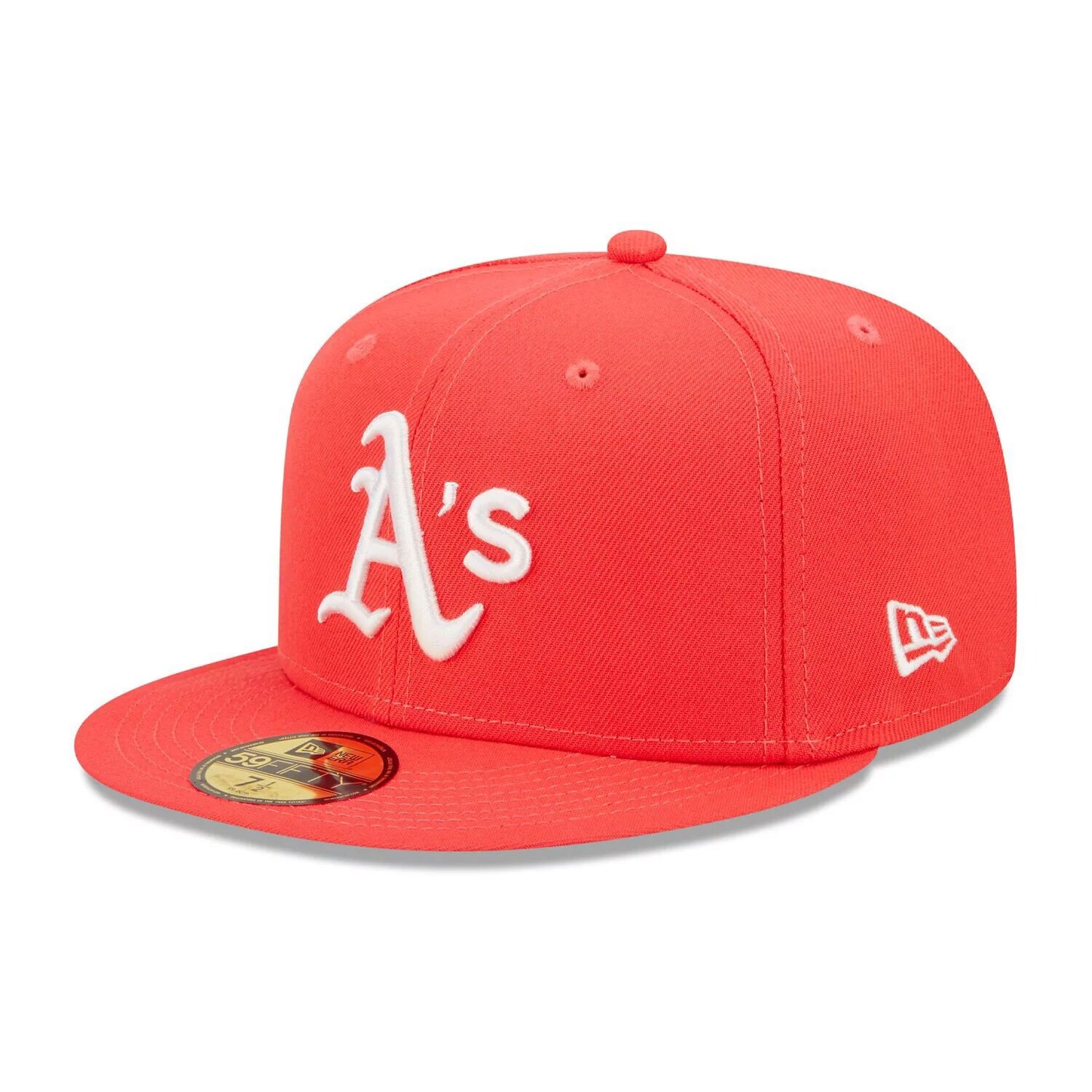 Мужская облегающая шляпа New Era Red Oakland Athletics Lava Highlighter Logo 59FIFTY
Мужская облегающая шляпа New Era Red Oakland Athletics Lava Highlighter Logo 59FIFTY