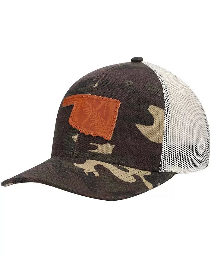 Мужская камуфляжная кепка с нашивкой Oklahoma Icon Woodland State Trucker Snapback Local Crowns, зеленый
Мужская камуфляжная кепка с нашивкой Oklahoma Icon Woodland State Trucker Snapback Local Crowns, зеленый