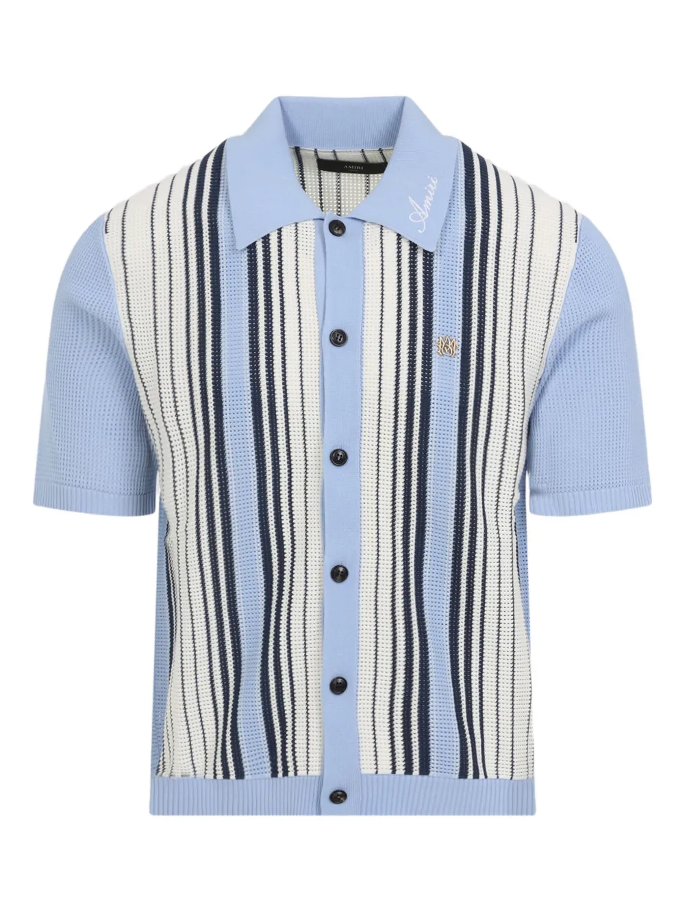 Сетчатая рубашка в технике кроше AMIRI, синий
Сетчатая рубашка в технике кроше AMIRI, синий