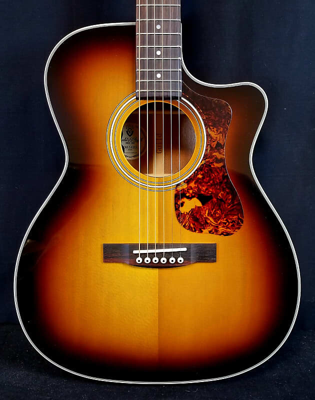 Акустическая гитара Guild Westerly Collection OM-140CE Antique Burst, All Solid, OM Style Acoustic Electric Guitar w/Bag 2023
Акустическая гитара Guild Westerly Collection OM-140CE Antique Burst, All Solid, OM Style Acoustic Electric Guitar w/Bag 2023