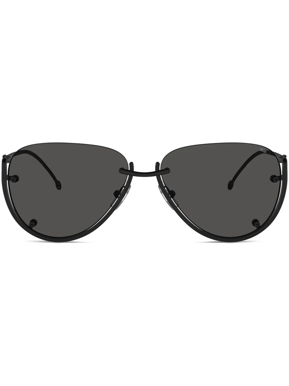 Солнцезащитные очки-пилоты Diesel, черный
Солнцезащитные очки-пилоты Diesel, черный