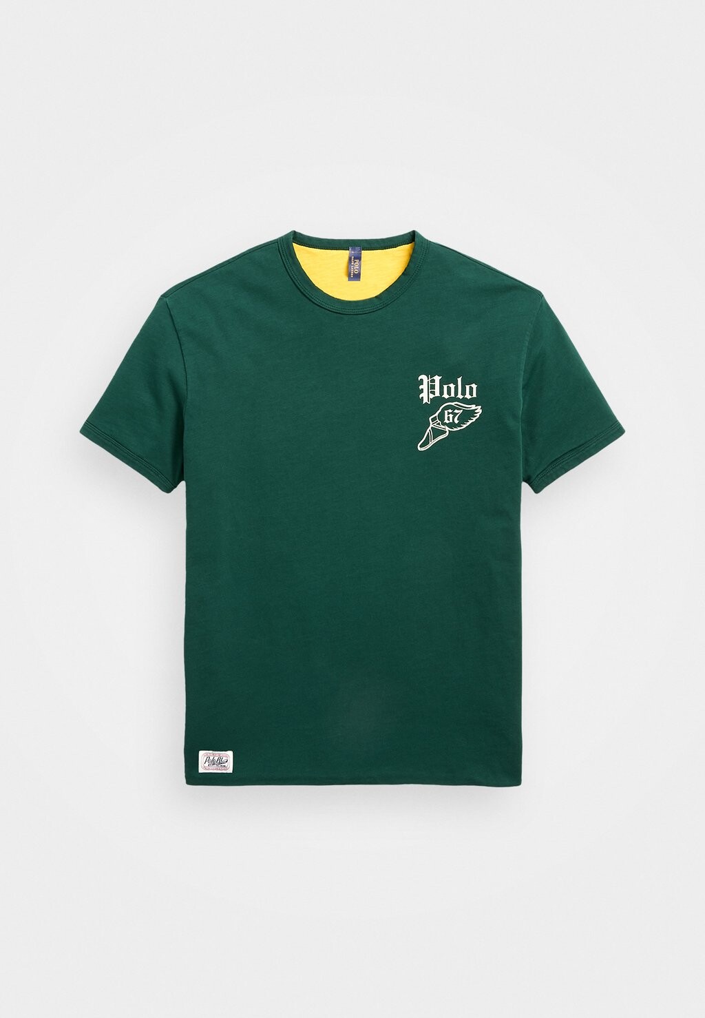 Принт на футболке CLASSIC FIT REVERSIBLE GRAPHIC T-SHIRT Ralph Lauren, темно-зеленый
Принт на футболке CLASSIC FIT REVERSIBLE GRAPHIC T-SHIRT Ralph Lauren, темно-зеленый