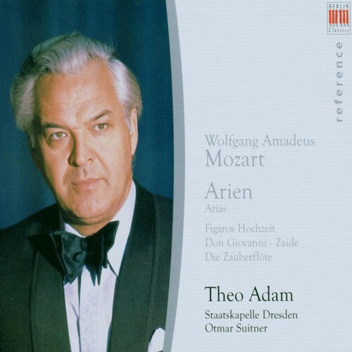 CD диск Mozart / Adam / Dre / Suitner: Theo Adams Sings Mzoart Arias
CD диск Mozart / Adam / Dre / Suitner: Theo Adams Sings Mzoart Arias