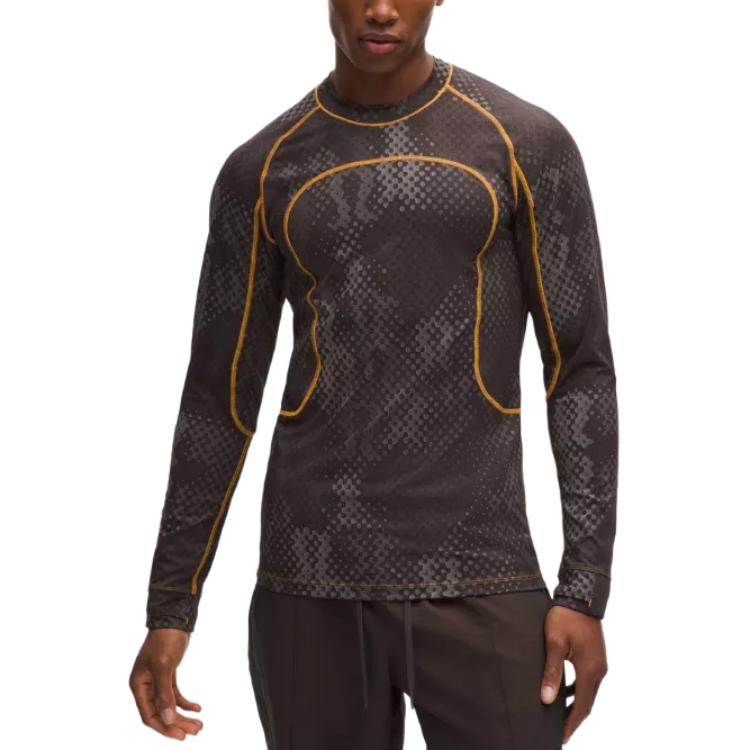 SLNSH жаккардовая облегающая футболка мужская Lululemon, черный
SLNSH жаккардовая облегающая футболка мужская Lululemon, черный