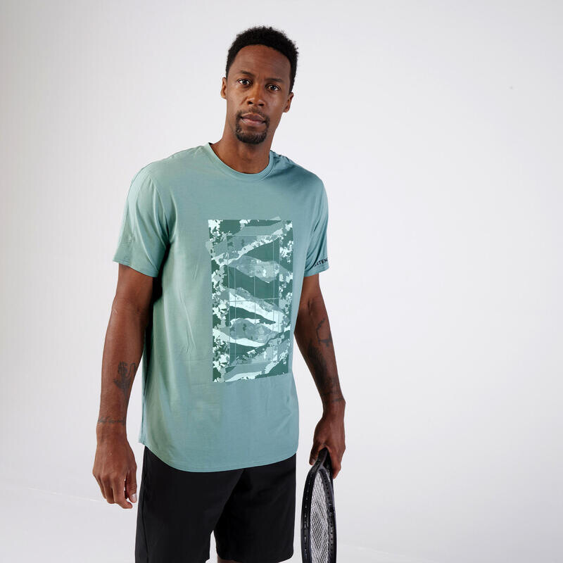 Мужская футболка Теннис - Цвет мягкой глины ARTENGO, цвет gruen
Мужская футболка Теннис - Цвет мягкой глины ARTENGO, цвет gruen