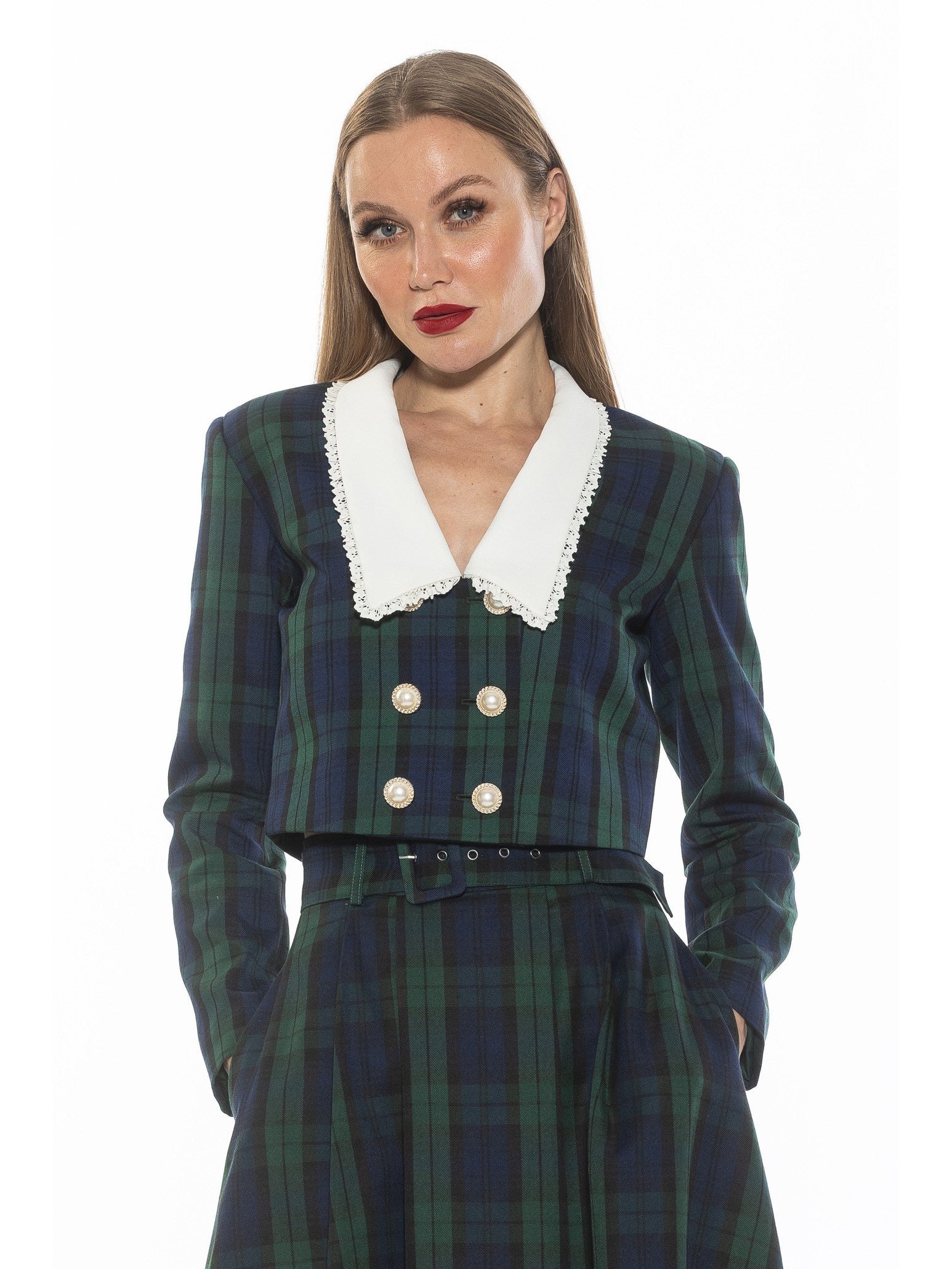 Куртка Амелии ALEXIA ADMOR, green plaid
Куртка Амелии ALEXIA ADMOR, green plaid