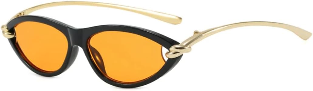 Популярные модные солнцезащитные очки «кошачий глаз» конфетных цветов для женщин, овальные, с полой оправой, защита от УФ-излучения UV400 для мужчин UATXTAU, Black Orange
Популярные модные солнцезащитные очки «кошачий глаз» конфетных цветов для женщин, овальные, с полой оправой, защита от УФ-излучения UV400 для мужчин UATXTAU, Black Orange