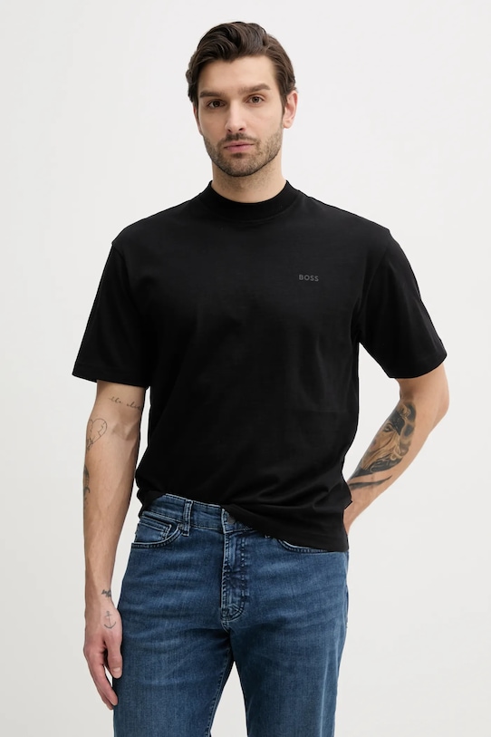 Хлопковая футболка Boss Orange, черный
Хлопковая футболка Boss Orange, черный