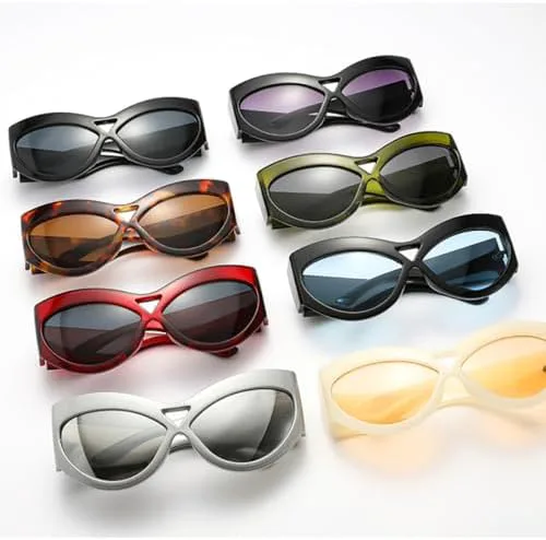 Солнцезащитные очки 2027 года в крупной оправе, модные женские, в стиле ретро, с защитой от УФ-излучения UV400 и большими зеркальными дужками MTZJH, Beige
Солнцезащитные очки 2027 года в крупной оправе, модные женские, в стиле ретро, с защитой от УФ-излучения UV400 и большими зеркальными дужками MTZJH, Beige