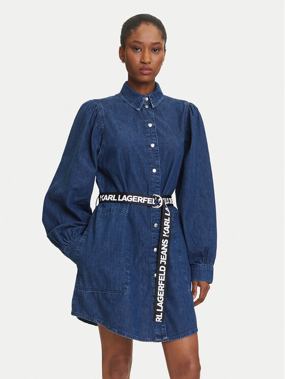 Джинсовое платье regular fit A3W13014 Karl Lagerfeld Jeans, синий
Джинсовое платье regular fit A3W13014 Karl Lagerfeld Jeans, синий