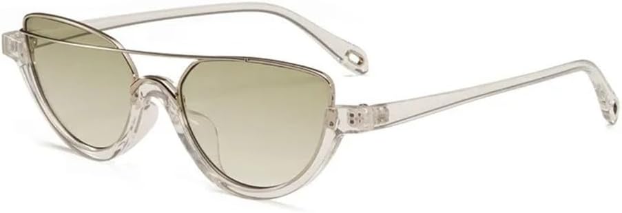 Солнцезащитные очки в ретро-оправе полуовальной формы для женщин и мужчин, винтажные очки «кошачий глаз» с металлическим покрытием, защита от ультрафиолета UV400 UJNHGQ, C5
Солнцезащитные очки в ретро-оправе полуовальной формы для женщин и мужчин, винтажные очки «кошачий глаз» с металлическим покрытием, защита от ультрафиолета UV400 UJNHGQ, C5