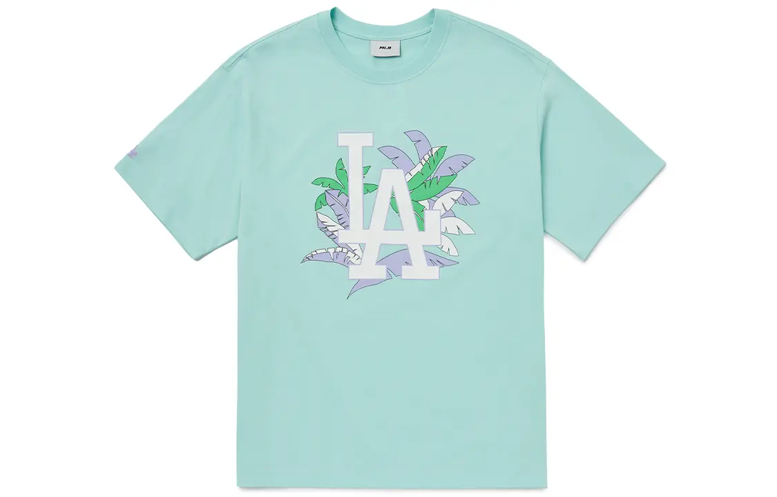 Футболка с втачным рукавом унисекс мятная MLB
Футболка с втачным рукавом унисекс мятная MLB