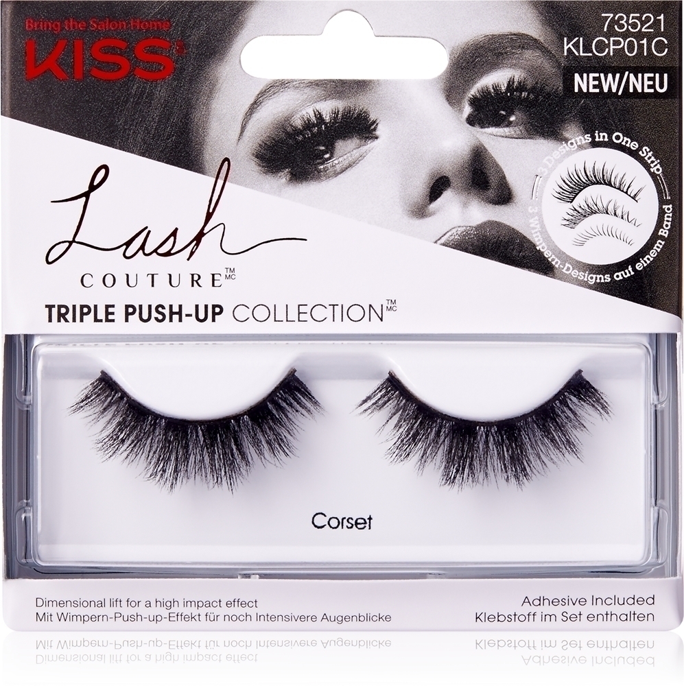 Накладные ресницы Lash Couture с тройным эффектом пуш-ап Kiss, corset 2 шт
Накладные ресницы Lash Couture с тройным эффектом пуш-ап Kiss, corset 2 шт