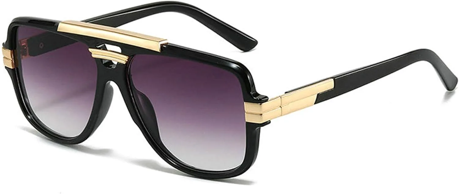 Классические винтажные квадратные солнцезащитные очки-пилот для мужчин и женщин, с двойной оправой, крупной рамкой, в стиле ретро 70-х, желтые willochra, C2
Классические винтажные квадратные солнцезащитные очки-пилот для мужчин и женщин, с двойной оправой, крупной рамкой, в стиле ретро 70-х, желтые willochra, C2