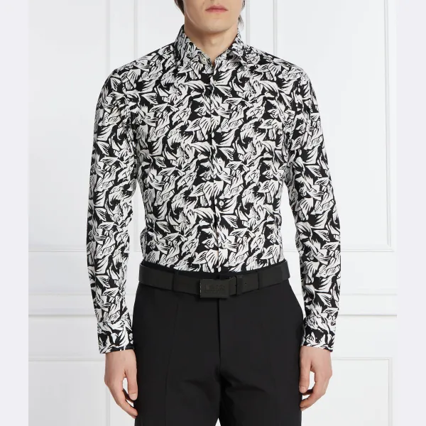 Рубашка узкого кроя h-hank-kent-c1 Boss, черный
Рубашка узкого кроя h-hank-kent-c1 Boss, черный