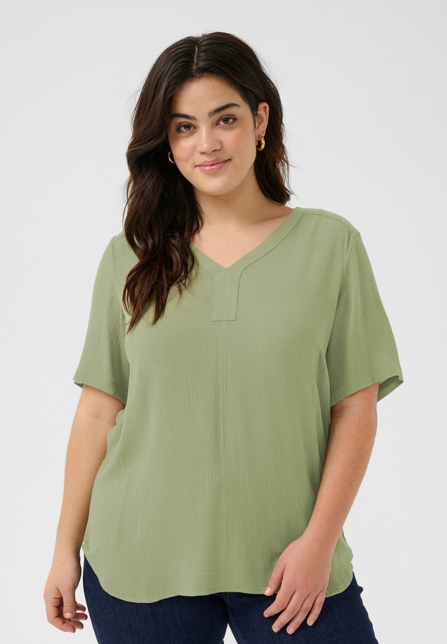 Блуза Kaffe Curve AMI, Oil Green/Evergreen
Блуза Kaffe Curve AMI, Oil Green/Evergreen