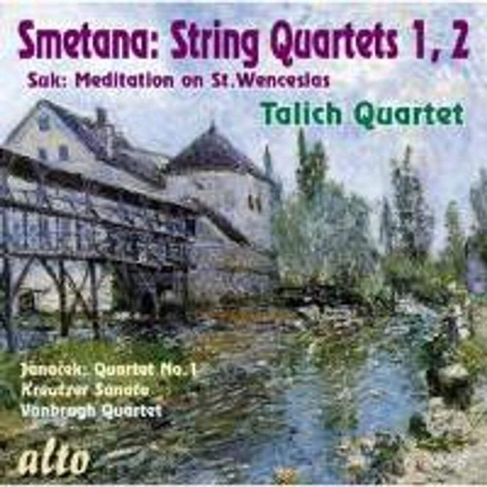 Диск CD Smetana:String Quartets Nos. 1 & 2 - Talich Quartet
Диск CD Smetana:String Quartets Nos. 1 & 2 - Talich Quartet